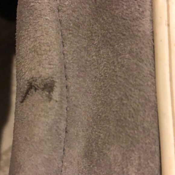 Steve Madden Suede Sand Colored Slip On Sneakers - Picture 5 of 7